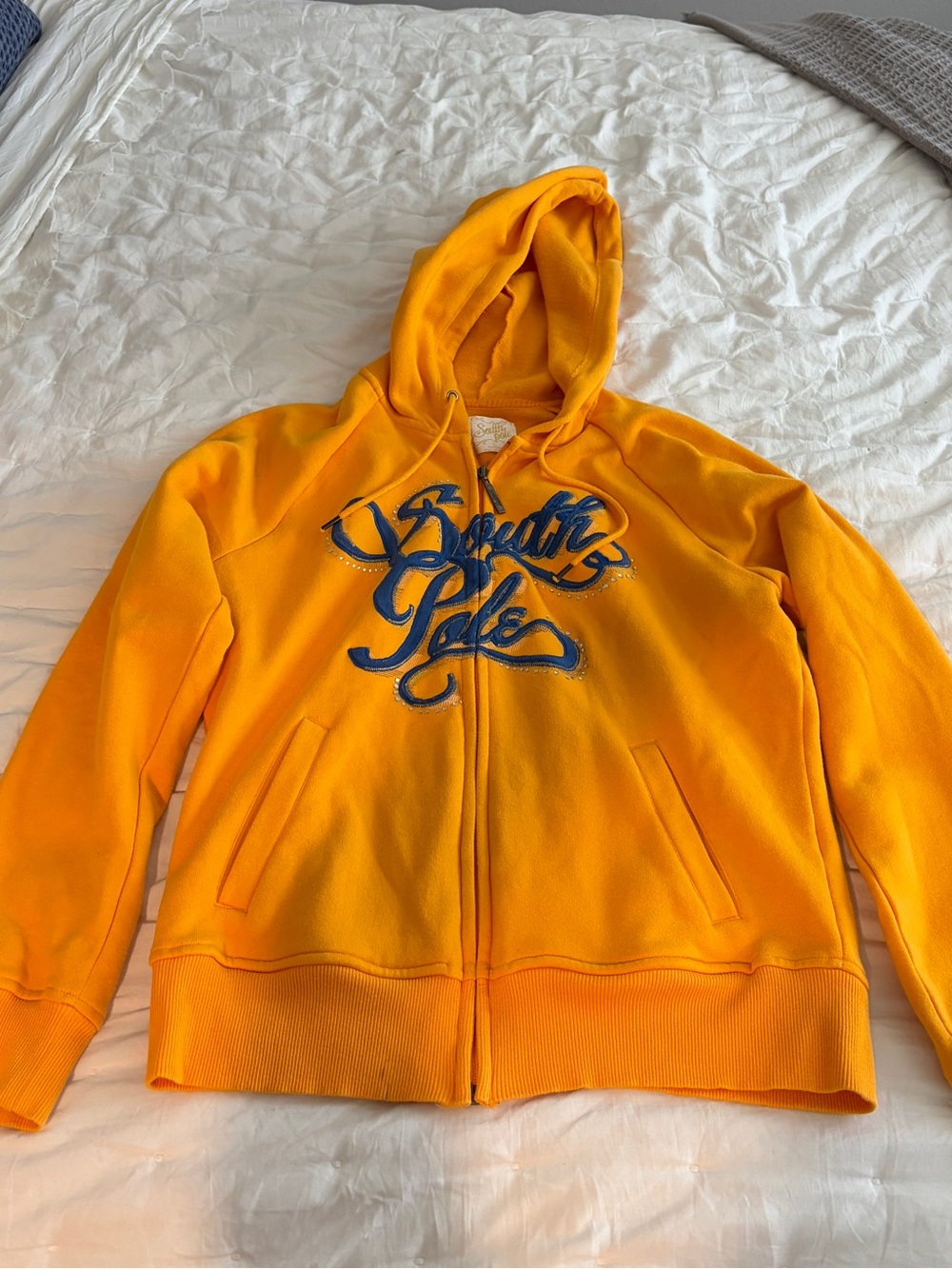 Vintage South Pole Zip-Up Hoodie